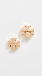 Tory Burch Women's Icon Stud Earring, Tory Gold, One Size