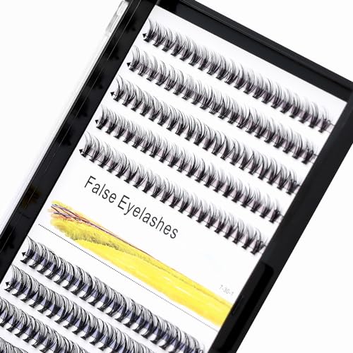 10+12mm Mixed 12+14mm Mixed Tray Mink Eyelash Extension Natural 3D Russian Volume Faux Eyelashes Individual 20D Cluster Lashes Makeup (16mm+18mm Mixed)