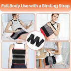 Comfytemp 24’’ x 12’’ Large Red Light Therapy Pad for Body, FSA HSA Eligible Near Infrared Light Therapy Wrap with Timer, 32W Light Therapy Pad for Back Belly Shoulder Joint Muscle Pain Relief