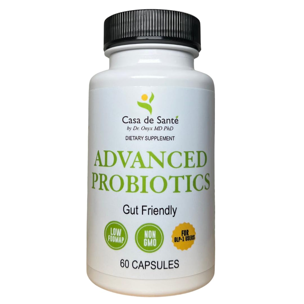 Casa de Sante Advanced Probiotic Supplement for Menopause & Perimenopause Women- Supports Hormone Balance, Hot Flashes, Night Sweats, Gut Health, Bloating Relief, Sleep| MD/PhD Microbiome Support