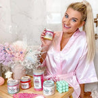 Bella & Bear Goddess Sugar Scrub - 3-in-1 Exfoliator, Body Scrub & Body Wash | Vegan, Cruelty-Free Bliss for Silky Smooth, Radiant Skin