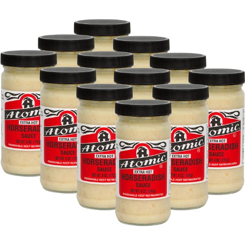 Atomic Horseradish - Extra Hot - "12 Pack" - 6 Oz Jars - 72 Ozs