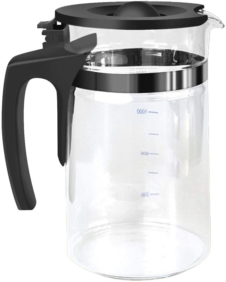 Bluevua Reverse Osmosis Water Filter Replacement Carafes, Replacement Jar for Ropot100 Countertop Water Purifier-1700ML