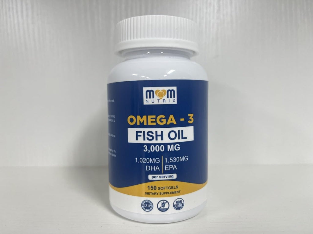 Omega 3 Fish Oil 6000 Mg with Maximum EPA DHA - Supports Brain, Liver, Heart & Immunity - Made in The USA - 150 Softgels