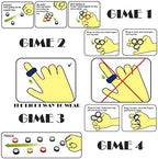 (6PCS) Magnetic Rings Fidget Toy Set, Idea ADHD Fidget Toys, Adult Fidget Magnets Spinner Rings for Anxiety Relief Therapy, Fidget Pack Great Gift for Adults Teens Kids