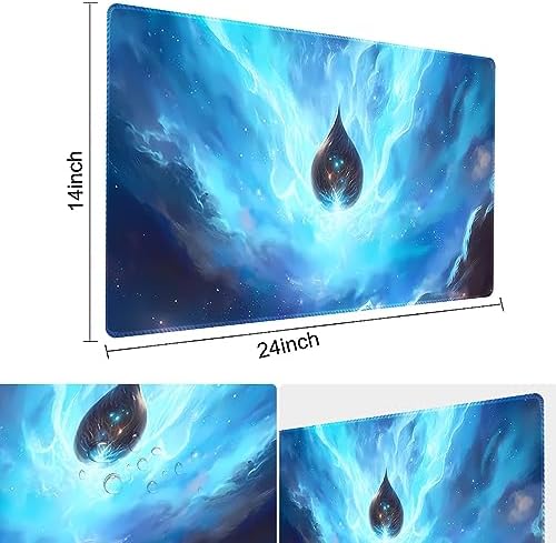 Board Game 14x24in MTG Playmat Compatible for OCG CCG RPG TCG Playmats (Trick Manipulation)