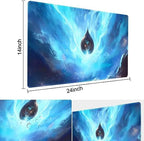 Board Game 14x24in MTG Playmat Compatible for OCG CCG RPG TCG Playmats (Trick Manipulation)