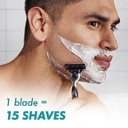 Gillette Mach3 Men's Razor Handle + 5 Blade Refills
