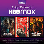 Roku Smart Soundbar, 4K/HD/HDR Streaming Media Player & Exceptional Audio Includes Roku Voice Remote