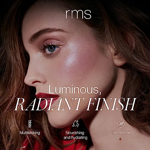 RMS Beauty Luminizer - Cream Highlighter Makeup, Face Highlighter & Inner Corner Eye Highlighter, Glow Balm Dewy Makeup Face Highlighters & Luminizers