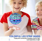 2025 Flying Orb Ball Toy,Cosmic Globe Boomerang Hover Ball Galactic Fidget Spinner, Hand Drone Orbit, Cool Toys Gift for 6 7 8 9 10+ Year Old Boys Girls Teens Outdoor Toys(Blue)