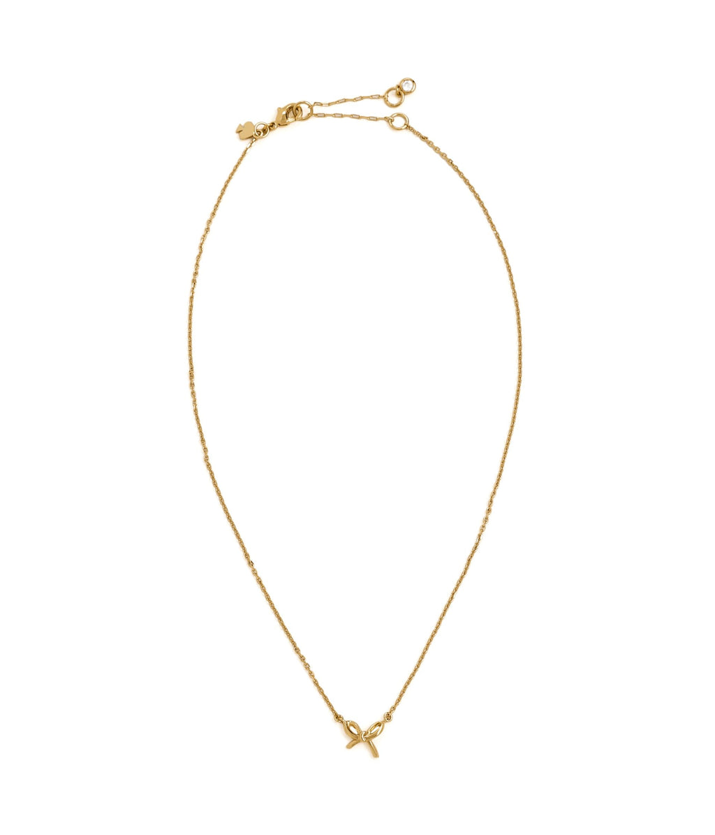 kate spade new york Girlie Pearlie Mini Bow Pendant