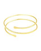 UEMXIYU 6Pcs Arm Cuff Upper Arm Band Cuff Bracelet Bangle for Women Adjustable Armband Set (6 pcs)