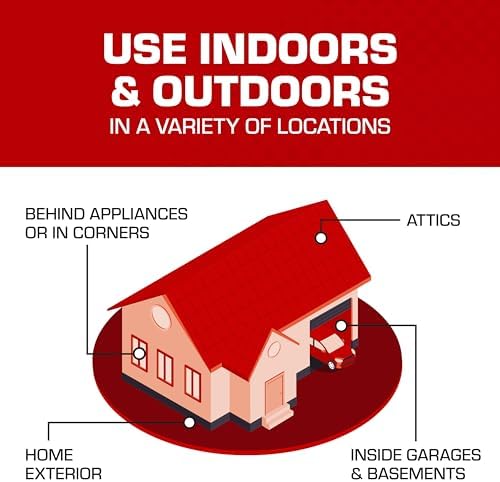 Tomcat Mouse Killer Disposable Station for Indoor/Outdoor Use - Child & Dog Resistant, 2 Stations with 1 Bait Each