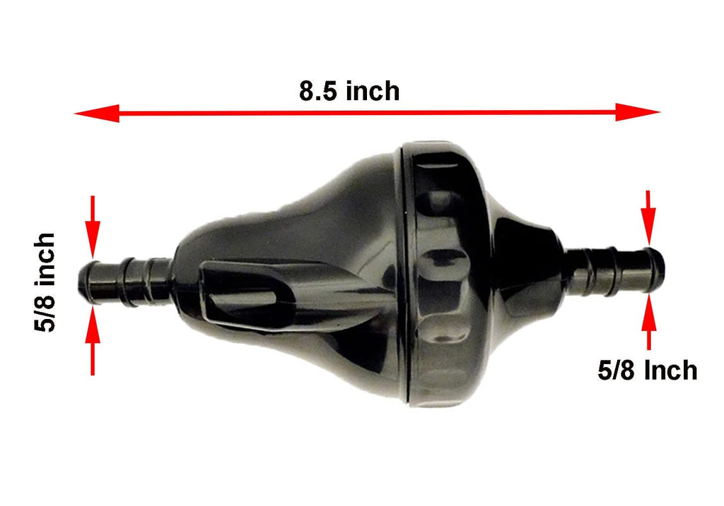 ATIE 3900 Sport, 280 Black Max F5B, TR35P Pool Cleaner Complete Backup Valve Kit G62 with 2 Hose Nut D16 Replacement for Zodiac Polaris 3900 Sport, 280 Black Max F5B, TR35P Pool Cleaners (Black)