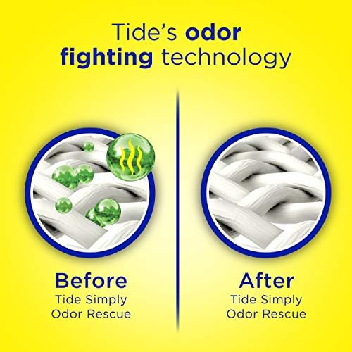 Tide Simply Odor Rescue Liquid Laundry Detergent, Fresh Linen, 75 fl oz 48 loads