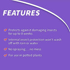 Bonide Insect Control Systemic Granules, 4 lbs. Ready-to-Use Water Resistant Long Lasting Protection Outdoor Use