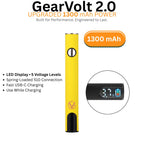 Next-Gen Battery – Updated Design 2026, 1300 mAh, USB-C Fast Charging, LED Display, 5 Voltage Modes – Precision Performance for Every Task – (MINION)