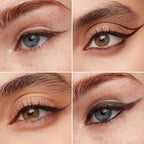 Wonderskin 1440 Longwear Brown Glitter Waterproof Eyeliner Pencil - Sharpenable Eyeliner Pencil & Smudge Proof Brown Eye Liner Pencils (Gold Mocha)