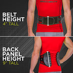 BraceAbility Spine Sport Lower Back Brace - Working Out, Exercise, Run, Kayak, Golf, Gym, Manual Labor, Tennis, Athletic Lumbar Corset for Active Women and Men (2XL)