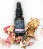 Rose and Frankincense Face Serum - 100% Natural, Vegan, Moisturising, Anti Ageing, Wrinkle and Line Reducing Ingredients, Cruelty Free, Palm Oil Free, Plastic Free, Handcrafted in the UK - 20ml