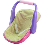 JC TOYS ADJUSTABLE CARRIER – Converts from Rocking Baby Carrier to Feeding Seat – Perfect for Children 2+ , Pink , 16 inches