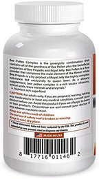 Best Naturals Bee Pollen Complex 1000 mg 120 Tablets
