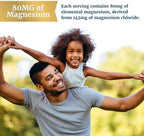 Magnesium Lotion and Magnesium Citrate Supplement | Full Body Magnesium Support for Body and Mind with 8 Fl Oz Topical Magnesium Plus 2 Month Supply Magnesium Complex Pills