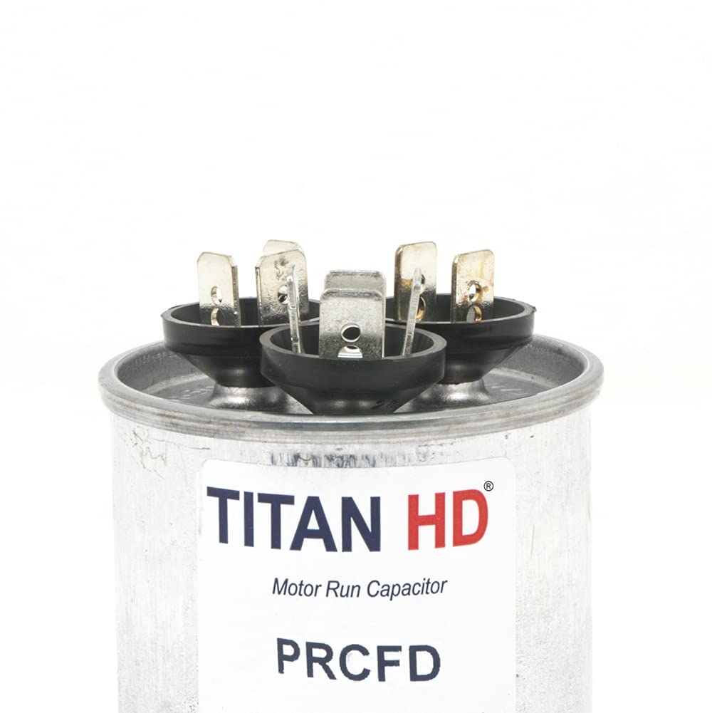 Titan HD 45+5MFD, 440/370V, Round Capacitor