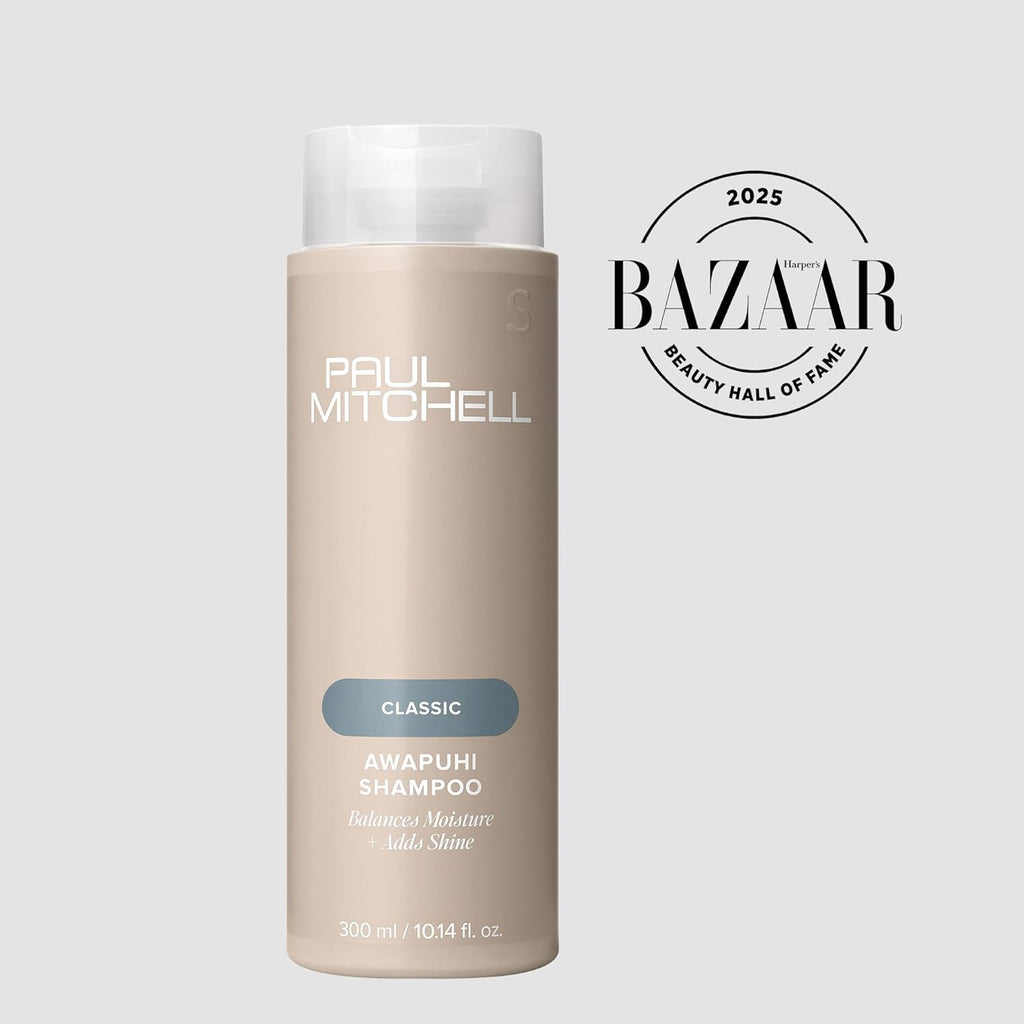 Paul Mitchell Awapuhi Shampoo, Balances Moisture + Adds Shine, For All Hair Types, Especially Fine + Static-Prone Hair, 16.9 fl. oz.