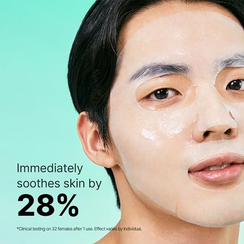 Dr.Jart+ Dermask™ Soothing Hydra Solution™ Face Mask for Visibly Irritated Skin | Sheet Mask | Korean Skin Care, 1 Pack