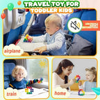 Autism Sensory Fidget Toys Easter Eggs Basket Stuffer Gigts for Kids Toddler, Autistic ADHD Figette Ball Calm Down Toddlers Activities for 3-5, Airplane Car Travel Essentials Toys for Kids Age 5-7