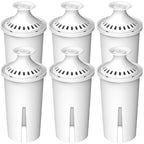 Max Strength Pro Water Filter Replacement for Brita® Pitchers & Dispensers, Classic OB03, Mavea® 107007, 35557 & More, NSF Certified Water Pitcher Filter, 1 Year Supply, Fits Brita & Mavea, 6 Count