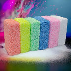 Silly Foam, Creative Modeling Foam Beads, 2-Pack of 6 Neon Pastel Color Block, No-Slime No-Mess, Perfect for Preschool and Kids, Arts & Crafts, Sensory Play, STEM, Travel Toy, Non-Toxic (Age 3+)