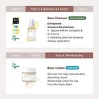 mixsoon Glass Skin Suit Case Set-5-Step Skincare Kit - Hydrating and Radiance-Cleansing Oil, Foam, Essence, Cream 105ml / 3.55 fl.oz. Korean Glass Skin Care