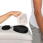 The UnWipe – Textured, Portable, Septic-Safe Tush Cleaning Instead of Flushable or Baby Wipes, Black LE