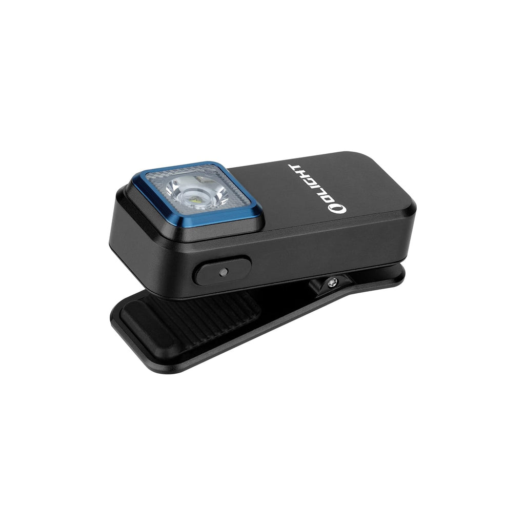 OLIGHT Oclip Rechargeable EDC Flashlight 300 Lumens Dual Sources Compact Pocket Clip Light, Convenient USB C Charging, Magnetic Flash Lights for Working, Cycling, Emergency, Signaling Tool(Black)