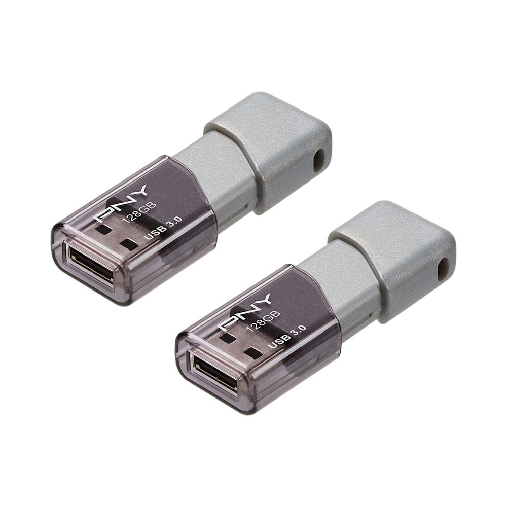 PNY 128GB Turbo Attaché 3 USB 3.0 Flash Drive 2-Pack