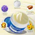 Magnesium Cream for Sleep,Magnesium Lotion,Magnesium Oil,Magnesium Cream for Feet,Magnesium Butter,Soothes Muscle Tension,Relaxation,3.17oz