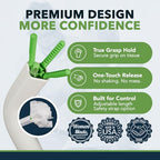 FreedomWand Multipurpose Toilet Aids - Wiping Aid Toileting for Women & Men, Butt Wiper Tool, Toilet Assist Device and Paper Extender, Ideal for Elderly, Disabled and Post Surgery Use - 14.5" Inch