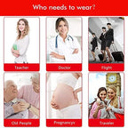 KISSLIFE 2 Pairs Compression Pantyhose Women Support Hose 20-30 mmHg Closed Toe Graduated Compression Stockings for Varicose Veins