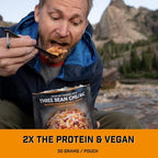 Peak Refuel Three Bean Chili Mac | Vegan | Freeze Dried Backpacking and Camping Food | Amazing Taste | High Protein | Quick Prep | Lightweight Meals
