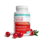 Szio+ Utiva Cranberry PACs – Clinically Studied Ingredients 36mg PACs Extract - UTI Prevention for Women - Urinary Tract Health – Cranberry Supplement Pills for Bladder Health, 30 Vegi Capsules
