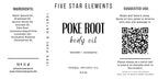 Five Star Elements Poke Root Oil, Clear