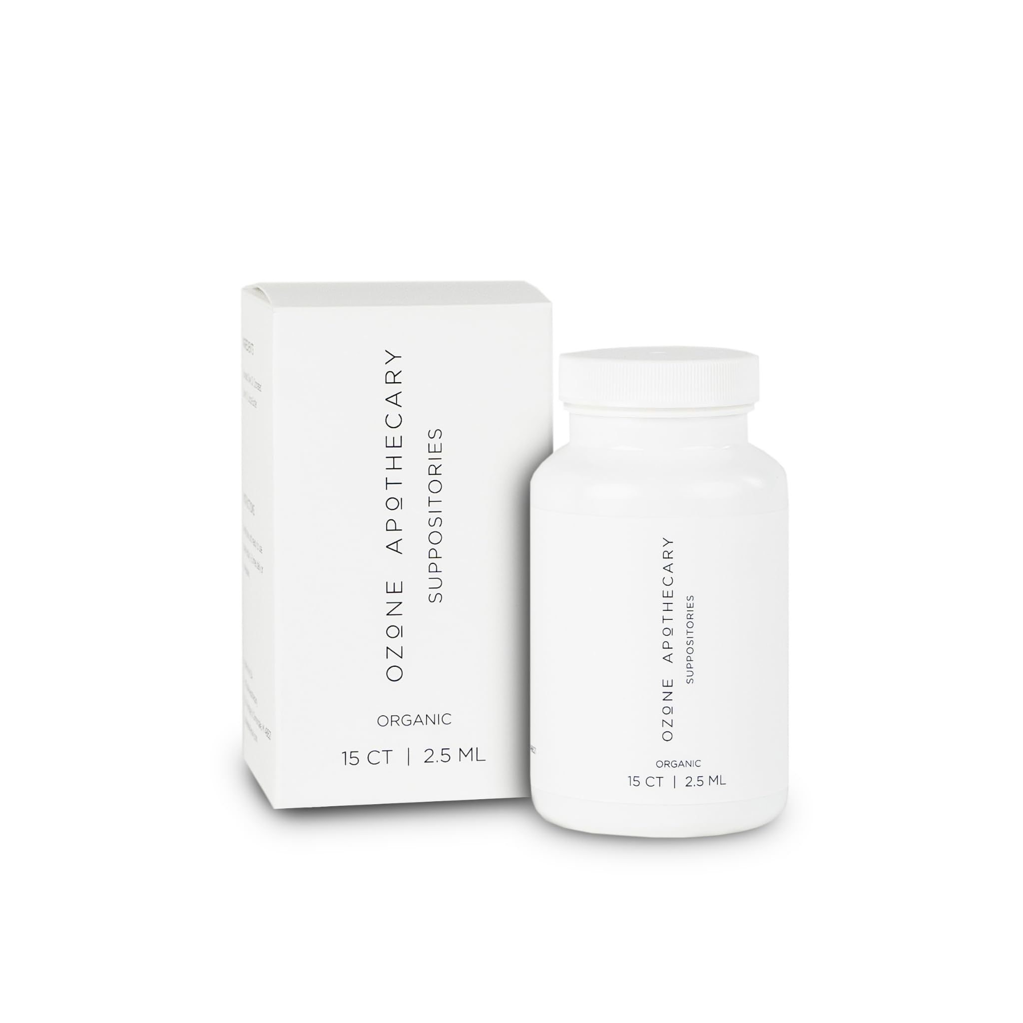 Ozone Apothecary Ozone Suppositories | Ozone Olive Oil Infused Rectal Suppositories | Ozonated Oil to Nourish, Protect & Cleanses for People and Pets