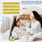 Magnesium Lotion for Kids & Babies - 2PCS Bedtime Magnesium Cream for Sleep Kids - Natural Organic Baby Magnesium Sleep Lotion Soothing Skin & Relaxation for All Skins