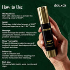 douxds WAR™ Detox Face Wash, Pore Cleaner Aloe Vera Face Wash, Natural Skin Care Charcoal Face Wash, Men's Skin Care, Acne Treatment For Face, Ingrown Hair, 50 ml