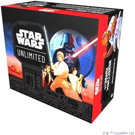 Star Wars: Unlimited TCG Spark of Rebellion Booster Display (Set of 24 Booster Packs) - Trading Card Game for Kids & Adults, Ages 12+, 2+ Players, 20 Min Playtime, Made by Fantasy Flight Games