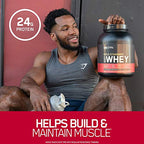 Optimum Nutrition Gold Standard Whey Vanilla Ice Cream - 5 lbs