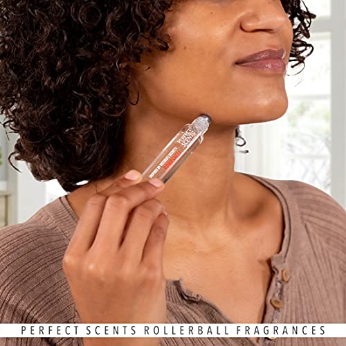 Perfect Scents Fragrances | Inspired by Victoria's Secret's Bombshell | Rollerball | Women’s Eau de Toilette | Vegan, Paraben Free | Never Tested on Animals | 0.34 Fl Oz